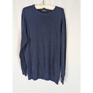 Rodd & Gunn Sweater 2XL Men's Blue Merino Wool Cashmere Long Sleeve Pullover